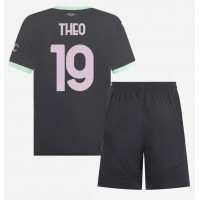 AC Milan Theo Hernandez #19 Tredje sæt Børn 2024-25 Kortærmet (+ Korte bukser)